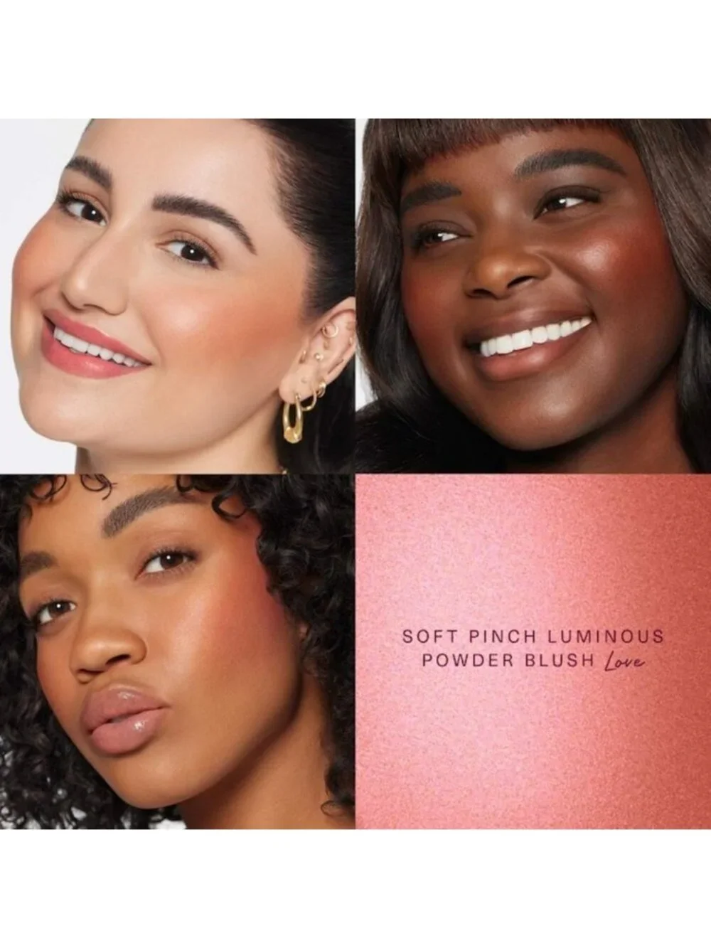 Luminous Terracotta Powder Blush - Soft Pinch Formula, Long-Lasting Color, 0.098
